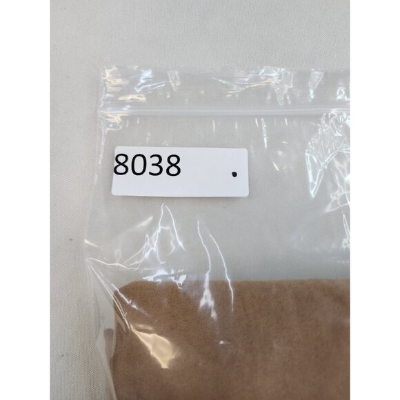 BFA Classics Blazer Jacket Women 8 Tan Zip Up Faux Suede Embroidered - Picture 10 of 10